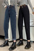 Jeans Women's Spring and Autumn 2022 Daddy Pants Black High Waist Fried Street Straight Wide Leg Pants Early Autumn Pants