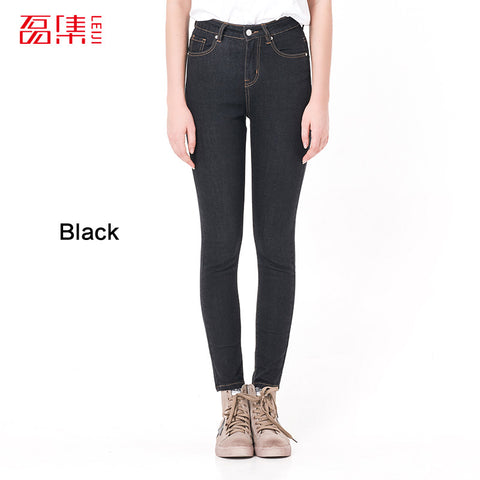 Jeans for Women Jeans with High Waist Jeans Woman High Elastic plus size Stretch Jeans female washed denim skinny pencil pants
