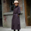Johnature Spring Loose Leisure Plate Buckle Ruffled Collar  Dress 2022 Comfortable Three Quarter Sleeve Women Dress