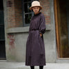 Johnature Spring Loose Leisure Plate Buckle Ruffled Collar  Dress 2022 Comfortable Three Quarter Sleeve Women Dress