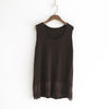 Women Solid Color Patchwork Sweep Embroidery Hollow Out Knit Camis 2022 Summer Sweet O-Neck Sleeveless 8-Color Camis