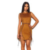 Halter split sexy women dress 2022 Elegant evening party summer dress vestidos Autumn hollow out club bandage dress