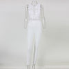 New Summer Bodysuit Women 2022 Sleeveless Sheath Lace Playsuit Woman Bodycon Sexy Jumpsuit Rompers Womens Jumpsuits