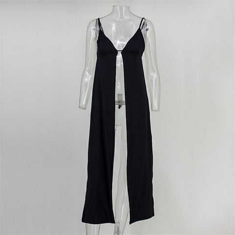 Sexy Satin v neck camisole tank top women backless button crop top New fashion lady sleeveless black camis tops