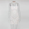 Womens Summer Sleeveless V-Neck Backless Strap Sexy Party Mini Dress Sequined Slim Casual Short Dresses for wholesale