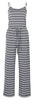 Jumpsuits For Women 2022 Sexy Spaghetti Strap Jumpsuit Long Playsuits Beach Wide Leg Pants Overalls Black Striped Summer GV407