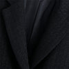 KEYANKETIAN ZA Cropped top autumn gorgeous button tweed wool jacket office lady blazer coat split long skirt lady elegant suit