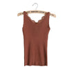 New knitted Tank Tops Women Summer Camisole Vest simple Stretchable Ladies V Neck Slim Sexy Strappy Camis Tops
