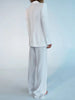 KUMSVAG 2023 Summer Women Casual White Blazers Coats Loose Long Sleeve Notched Female Elegant Street Blazer Outerwear