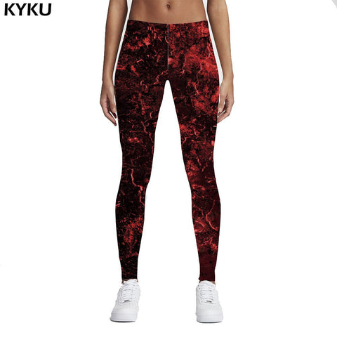 Brand New 3D Black Splatter Print Women Legging Skinny Long Woman Leggins Women Pant Ink Point Leggings Flame Punk Gothic