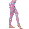 Brand Unicorn Leggings Women Leggins Fitness Legging Sexy High Waist Push Up Shiny 3d Printed Rainbow Pants Star Cat Donuts