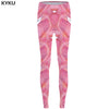 Camouflage Leggings Red leggins Pink Slim Pants Military Sexy Leggings Stretch Trousers Women Funny Lycra