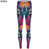 Geometry Leggings Triangle Stretch Pants Fashion legging femme 3d Print Women Printing Fashion