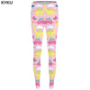 Geometry Leggings Wood Print Legging Color High Waist Slim Pants Sexy Women Warm Winter Push up