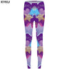 Geometry Leggings Wood Print Legging Color High Waist Slim Pants Sexy Women Warm Winter Push up