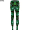 Geometry Leggings Wood Print Legging Color High Waist Slim Pants Sexy Women Warm Winter Push up