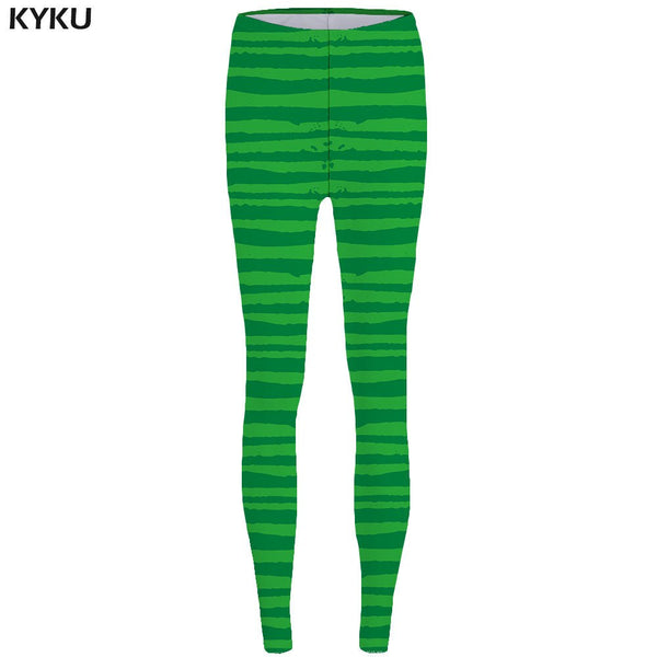 Geometry Leggings Wood Print Legging Color High Waist Slim Pants Sexy Women Warm Winter Push up