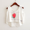 New 2022 Fashion Women Crop Top Sleeveless Cat Princess Print Summer Casual Top Women Short Cropped Tops Vest Tank Tops