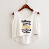 New 2022 Fashion Women Crop Top Sleeveless Cat Princess Print Summer Casual Top Women Short Cropped Tops Vest Tank Tops