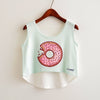 New 2022 Fashion Women Crop Top Sleeveless Cat Princess Print Summer Casual Top Women Short Cropped Tops Vest Tank Tops
