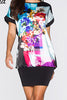Kaige.Nina women dress Print Dress casual dress women dress plus size women clothing vestido de festa 2204