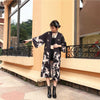 Kimono cardigan Womens tops and blouses Japanese streetwear women tops summer 2023 long shirt female plus size FF001