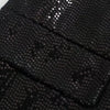 Klacwaya Black Sequin Jackets For Women 2023 Spring Autumn Single Breasted Women Coat Pockets Casual Female Blazers