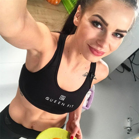 Print letters Tanks Women Seamless workout Bra Tops Leisure fitness Crop Sexy Tank Beach Vest With Chest sporting