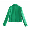 Klkxmyt Za Two Piece Set Women Suit 2022 Office Texture Cropped Blazer Jacket High-Waisted Mini Skirt Sets Woman Outfit