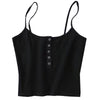 Knitted Blouse for Women Crop Tops Sleeveless Spaghetti Strap Tops Female Blouse Blouseole Summer Tops Short Shirt Women Camis