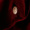 KoHuiJoo 2023 Spring Autumn Women's Blazers Long Sleeve Golden Button Slim Lady Velvet Jackets and Coats Black Wine Red
