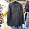 KoHuiJoo Korean Designer Blazer Women Autumn 2023 Double Breasted Loose Sequin Sequined Jacket Black Formal Outerwear
