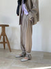 Korea ins autumn retro lapel one button long-sleeved blazer