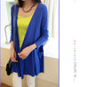 Korean 2023 Women's Casual Long Modal Sweater Cardigan Soft Comfortable Strong Simple Solid Loose Thin Cardigan