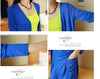 Korean 2023 Women's Casual Long Modal Sweater Cardigan Soft Comfortable Strong Simple Solid Loose Thin Cardigan
