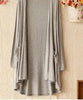 Korean 2023 Women's Casual Long Modal Sweater Cardigan Soft Comfortable Strong Simple Solid Loose Thin Cardigan