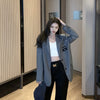 Korean Fall 2023 Womens Blazer Plus Size Clothing for women Elegant Casual Jacket Oversized Blazer Feminino Chaqueta Mujer