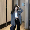 Korean Fall 2023 Womens Blazer Plus Size Clothing for women Elegant Casual Jacket Oversized Blazer Feminino Chaqueta Mujer