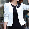 Korean Fashion Blazer Feminino Plus Size 3XL Long Sleeved Bleiser Mujer Casual 4 Colors Lovely Women Suits