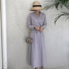 Korean Style 2022 Spring Women Blazers Solid Elegant Extra Long Double Breasted Slim Women Blazer and Jackets femme AO530