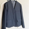 Korean Style Women's Blazer Vest Two Piece Lady Long-Sleeve Loose Silhouette Temperament Suit Jacket Vest Set