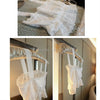 Korean Women Backless Lace Floral Strap Padded Wraped Chest Crop Cami Top Blouse Shirt