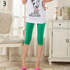 Korean Women Elastic Pencil Pants Seamless Capri Leggings Workout Pants Plus Size L-4XL Lady Skinny Leggings High Quality Female