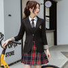 Korean autumn professional women's work clothes college style British suit business Skirt Set 2-piece set (coat + skirt)