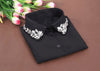 Korean White Half Shirt Detachable High-grade crystal female blouse Fake collar Blouses Peter pan Detachable Collar