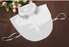 Korean White Half Shirt Detachable High-grade crystal female blouse Fake collar Blouses Peter pan Detachable Collar