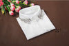 Korean White Half Shirt Detachable High-grade crystal female blouse Fake collar Blouses Peter pan Detachable Collar