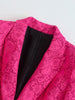 Kumsvag 2023 Autumn Women Lace Slim Blazers Coats Suit Casual Solid Single Breasted Female Elegant Street Blazer Outerwear Cloth