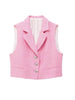 Kumsvag 2023 Spring Women Casual Veins Blazers Coats Solid Slim Double Breasted Female Street OL Blazer Outerwear