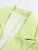 Kumsvag 2023 Summer Women Casual Blazers Coats Suit Solid Single Breasted Pockets Female Elegant OL Blazer Outerwear Clothing